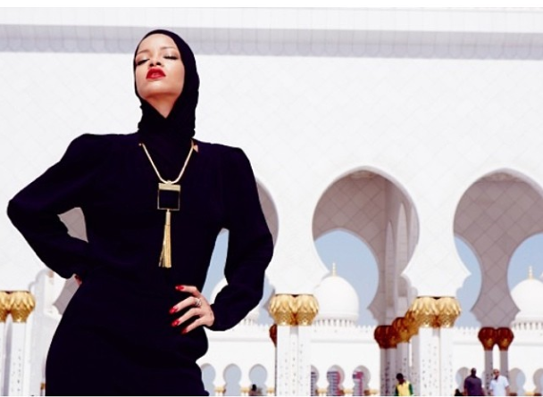 Rihanna in Abu Dhabi