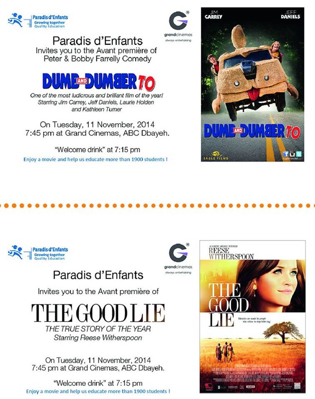 Avant Premiere of The Good Lie & Dumb & Dumber to