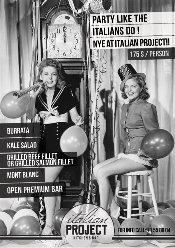 NYE at Italian Project