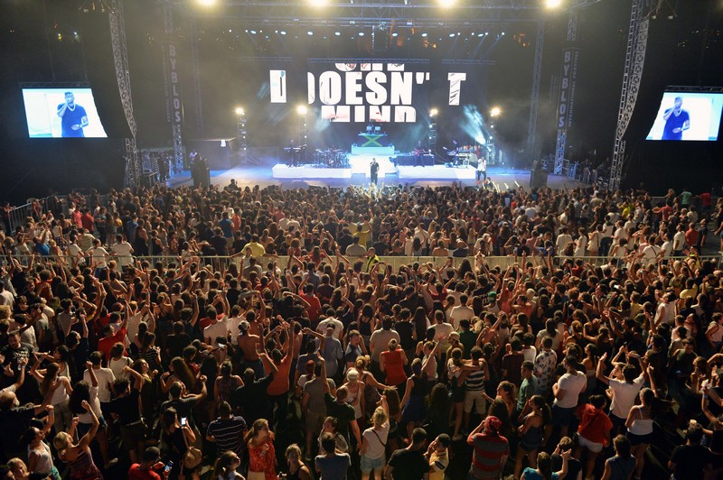 Sean Paul at Byblos Int Festival