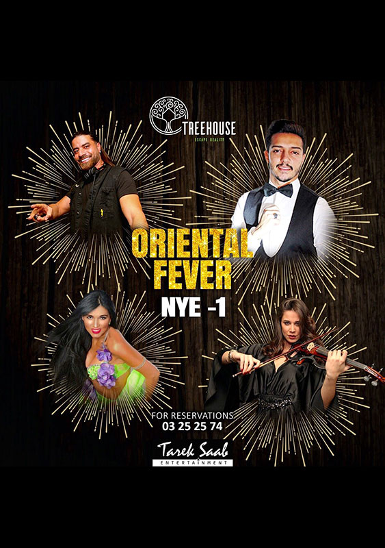 NYE -1 at TreeHouse Beirut