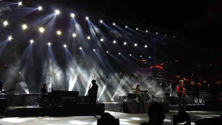 Johnny Hallyday at Jounieh Festival