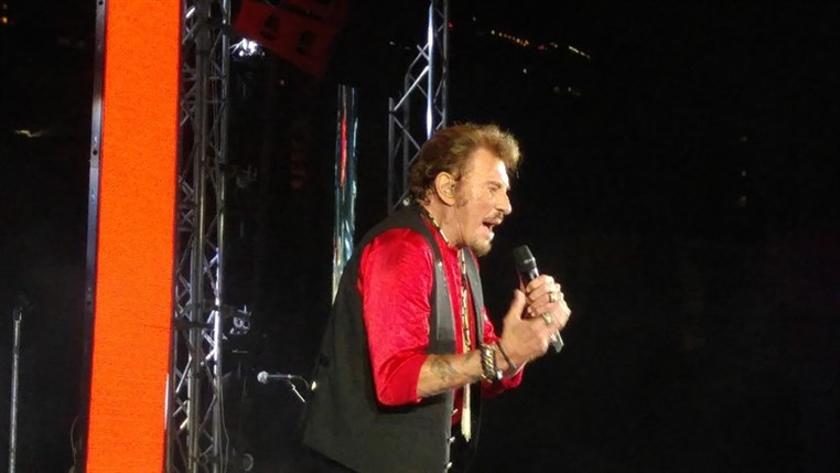 Johnny Hallyday at Jounieh Festival