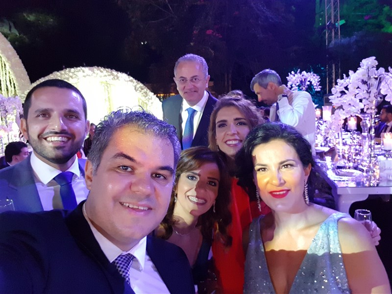 Michael and Leila Gharios Wedding Party