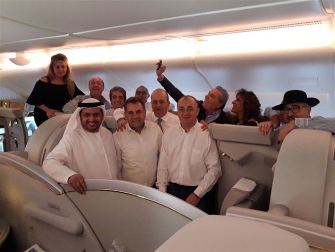 Emirates A380 touchdown in Beirut