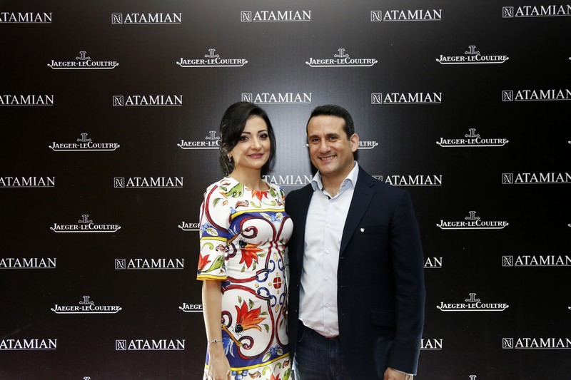 Atamian Launching of Jaeger Le Coultre