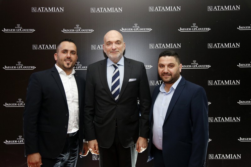 Atamian Launching of Jaeger Le Coultre