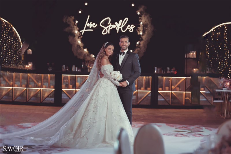 Congratulations Tania and Joe wedding classy solution by Joelle Roumi 