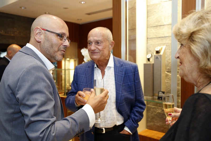 Atamian Launching of Jaeger Le Coultre