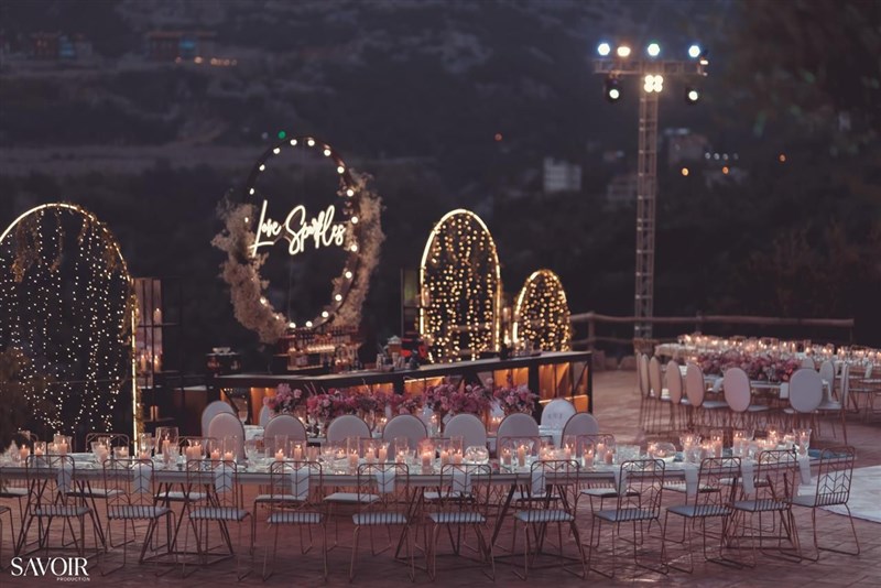 Congratulations Tania and Joe wedding classy solution by Joelle Roumi 