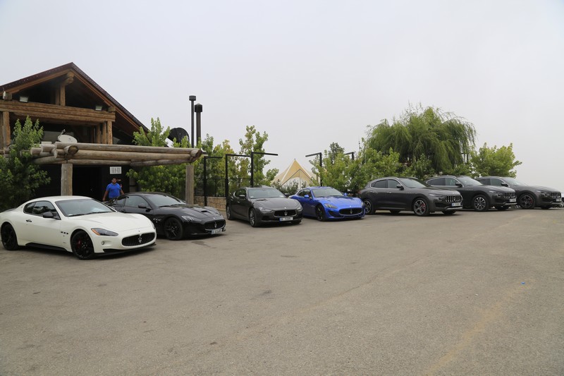Maserati Summer Event organized by Maserati Club president Dr. Antoine Chaoul
