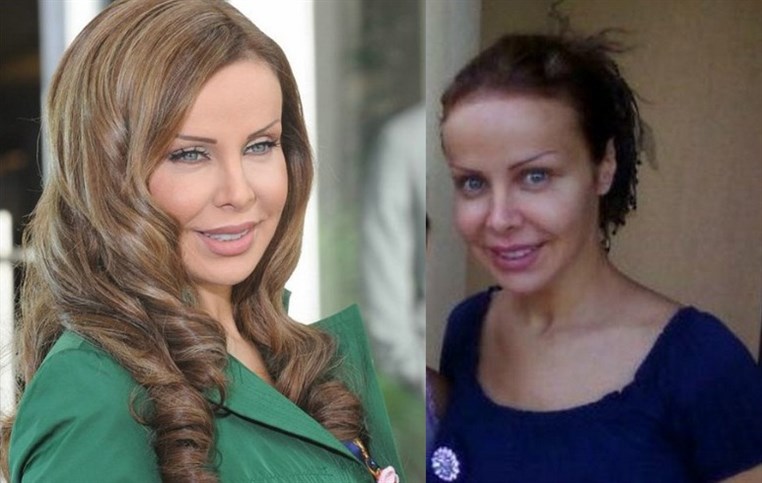 Arab Celebrities Without Make up