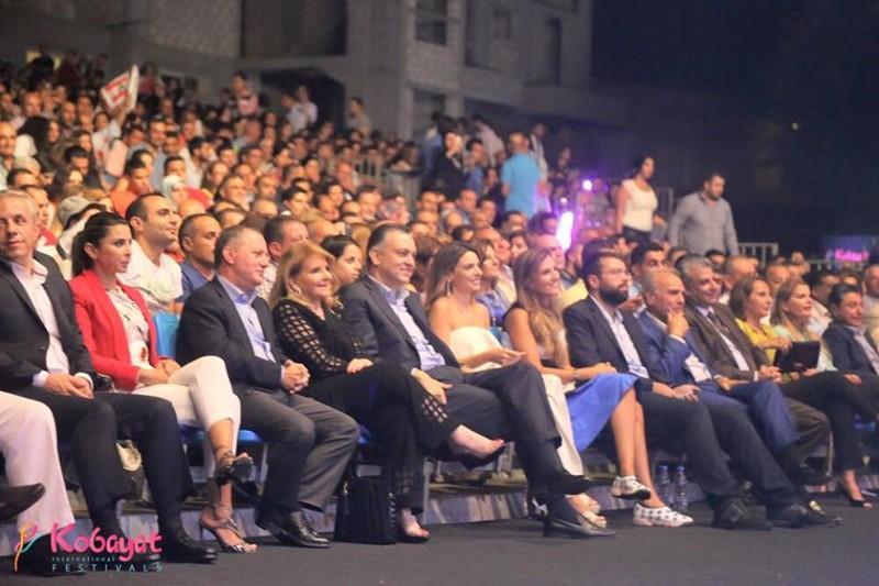 Wael Kfoury & Najwa Karam at Kobayat Festival
