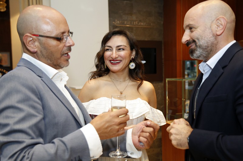 Atamian Launching of Jaeger Le Coultre