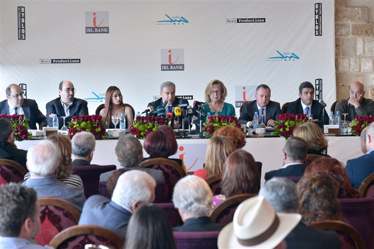 Byblos International Festival 2015 Press Conference 