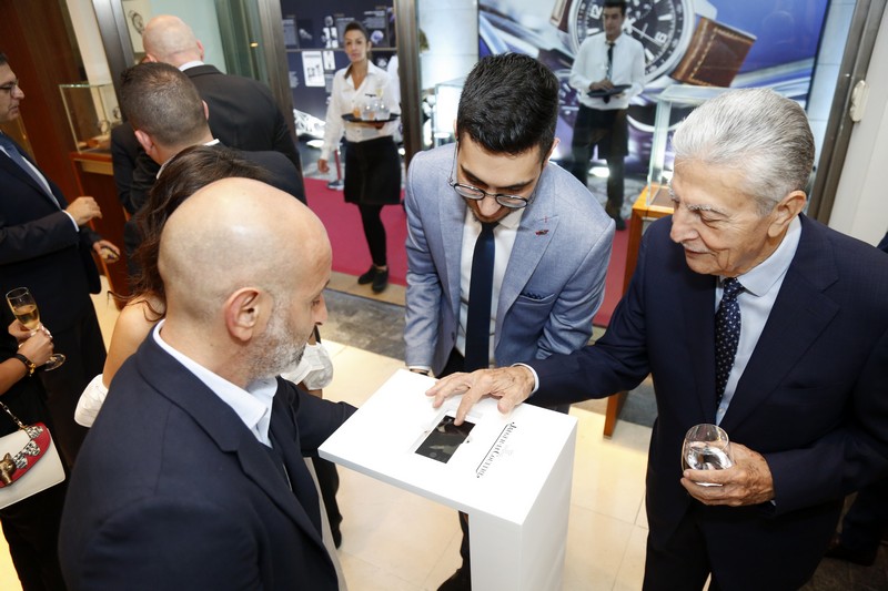 Atamian Launching of Jaeger Le Coultre