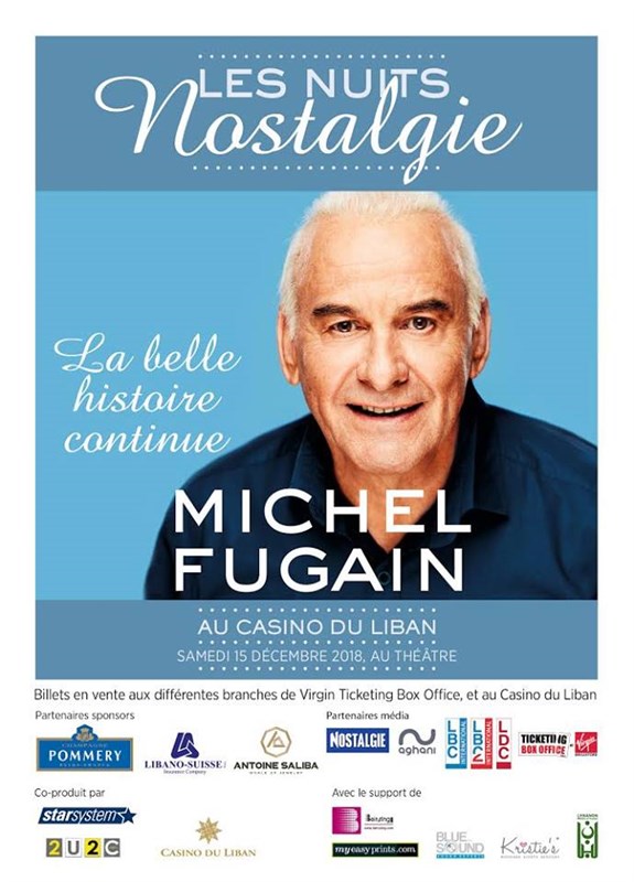 Michel Fugain at Casino Du Liban