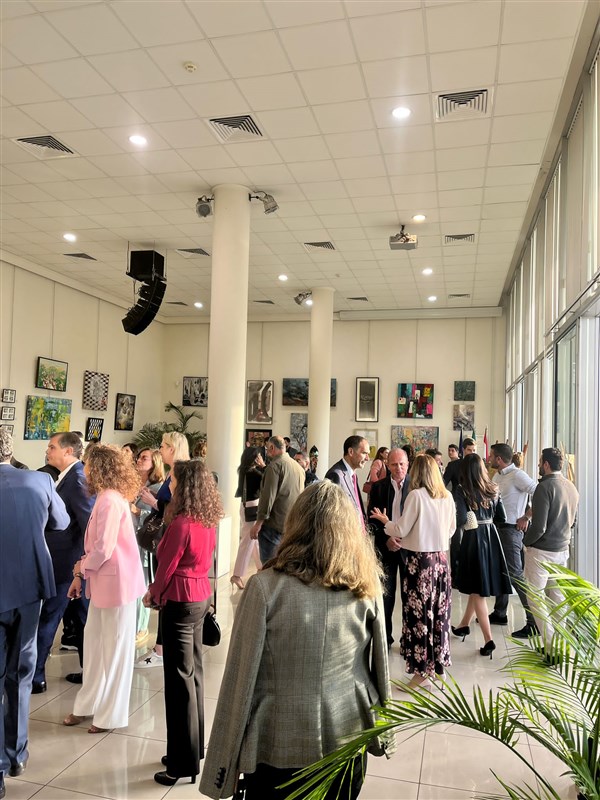 Rotating Art Exhibition at the Italian Embassy in Beirut