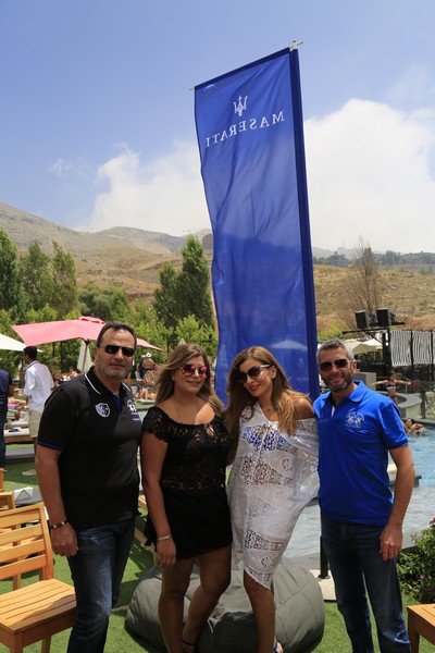 Maserati Summer Event organized by Maserati Club president Dr. Antoine Chaoul