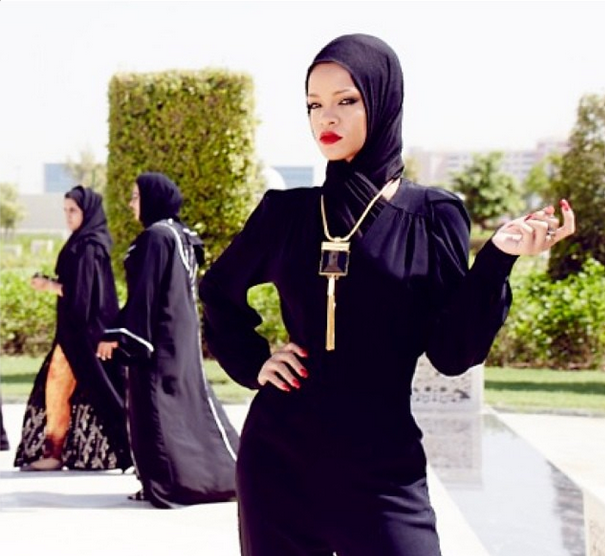 Rihanna in Abu Dhabi