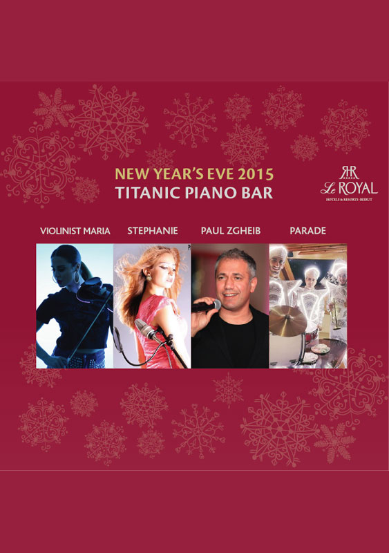 NYE at Titanic Piano Bar