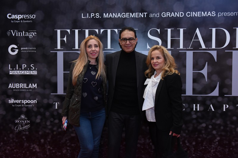 Premiere of Fifty Shades Freed by L.I.P.S Management & Grand Cinemas 