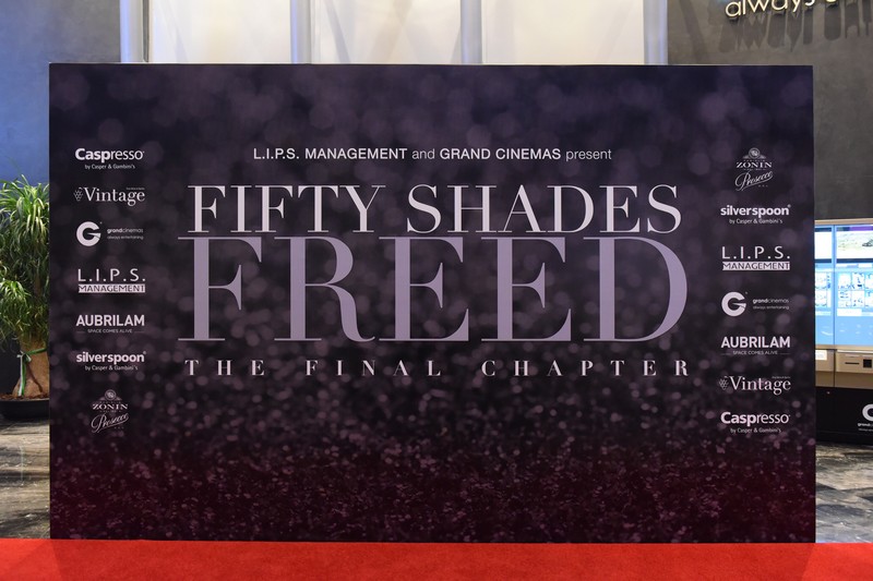 Premiere of Fifty Shades Freed by L.I.P.S Management & Grand Cinemas 