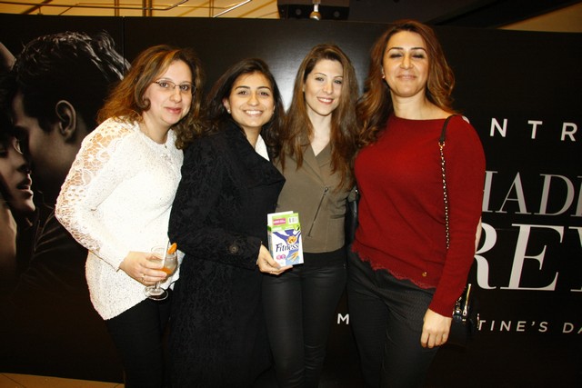 Avant Premiere of Fifty Shades Of Grey by Nestle