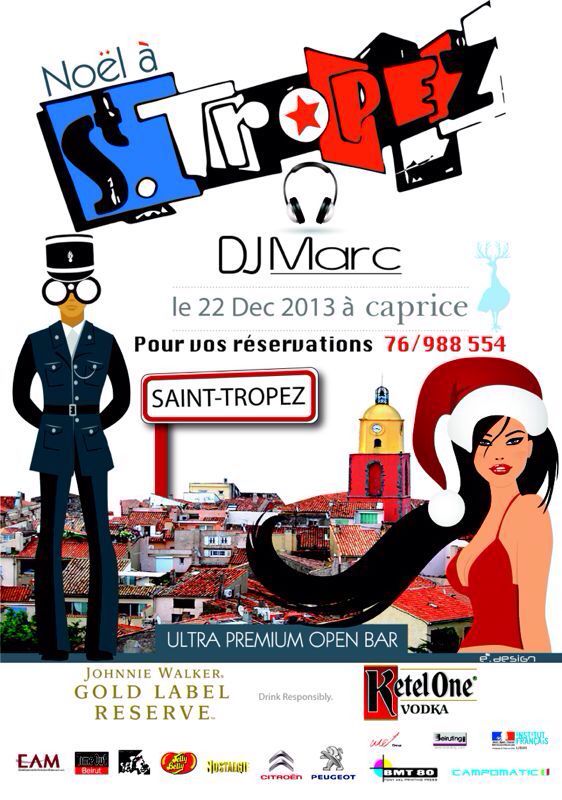 Noel A Saint Tropez at Caprice