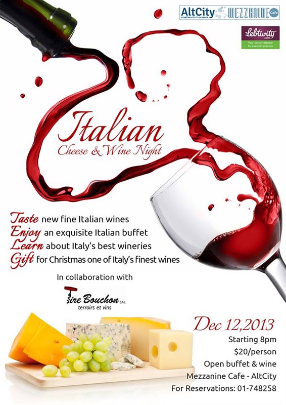 Italian Cheese & Wine Evening