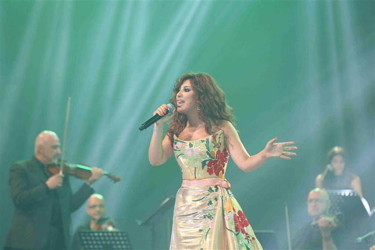 Najwa Karam at Beirut Holidays 