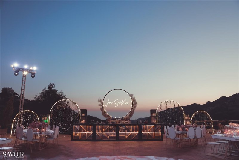 Congratulations Tania and Joe wedding classy solution by Joelle Roumi 