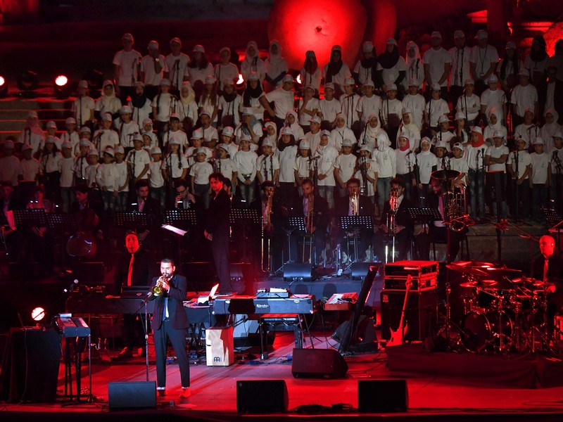 Ibrahim Maalouf at Baalbeck Festival