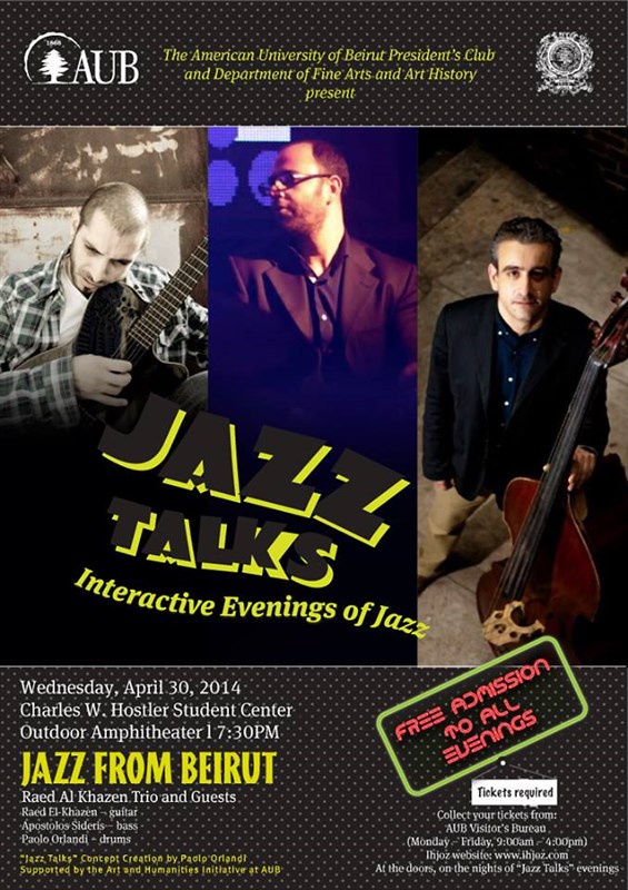 Jazz From Beirut Raed Al Khazen Trio and Guests