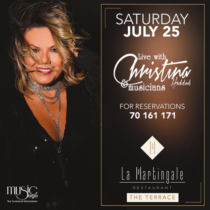 Christina Haddad at Casino du Liban