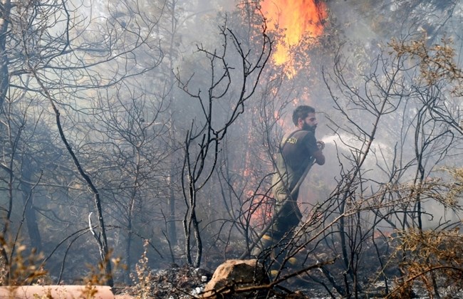 Massive fire in Chouf & Matn