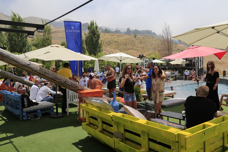 Maserati Summer Event organized by Maserati Club president Dr. Antoine Chaoul