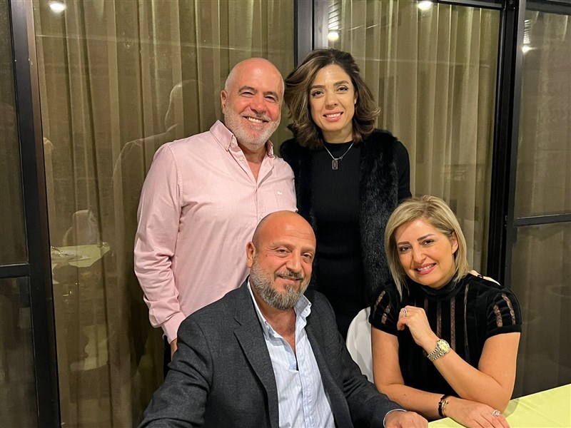 Lawyer Jamila Filfili and Albert Noujeim Private Dinner