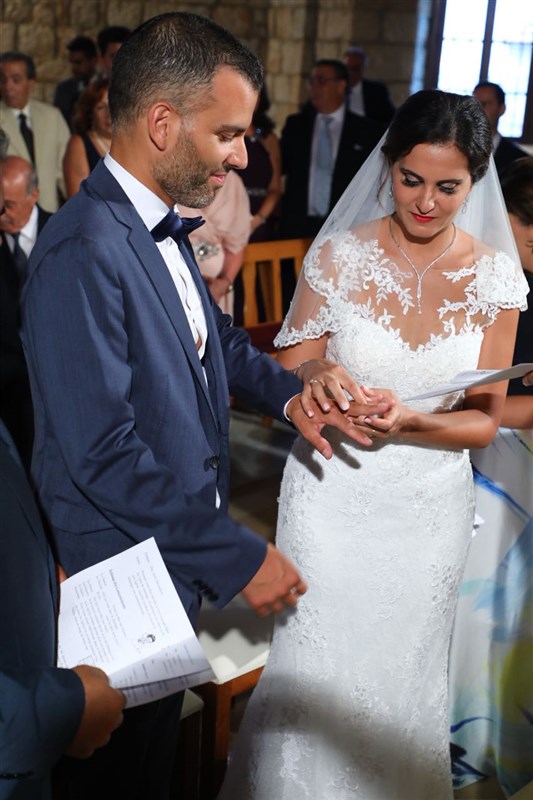Wedding of Philippe Chalu and Karen Malek