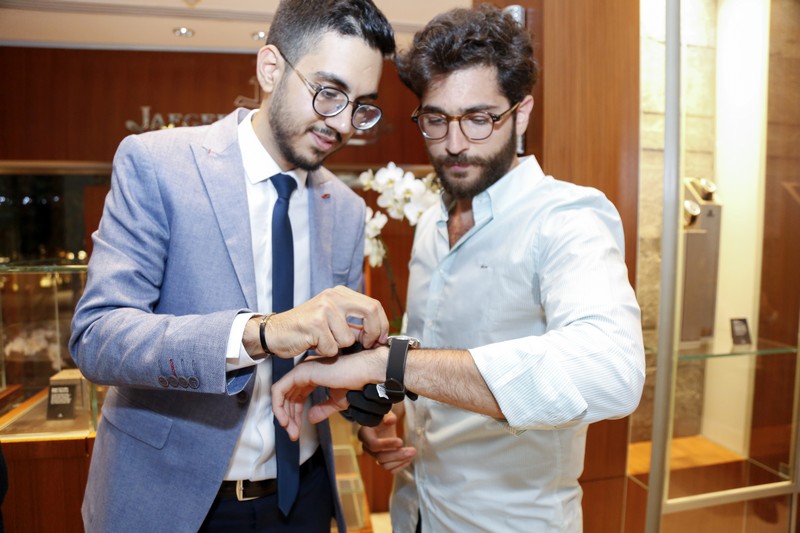 Atamian Launching of Jaeger Le Coultre