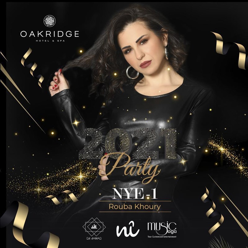 New Year 2021 Minus 1 celebration at Oakridge Faqra