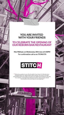 Opening of stitch Bar Restaurant 