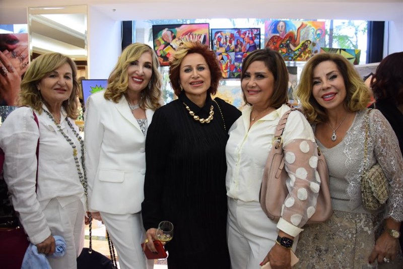 Luxuria exhibition opening