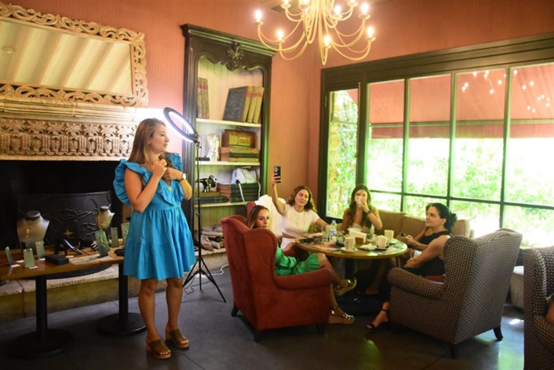 The Philosophy Project's New Jewelry Collection at Mandaloun Café Dbayeh.