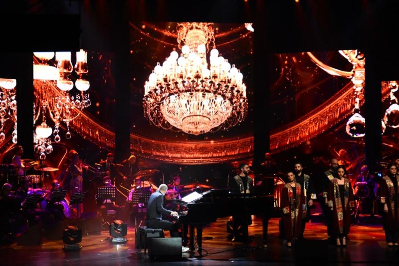 Michel Fadel at Casino Du Liban