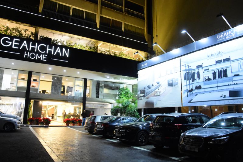 Geahchan Home the launching of the furniture and wallpaper showroom