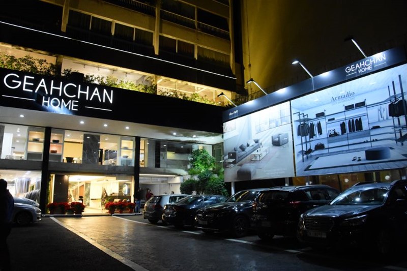 Geahchan Home the launching of the furniture and wallpaper showroom