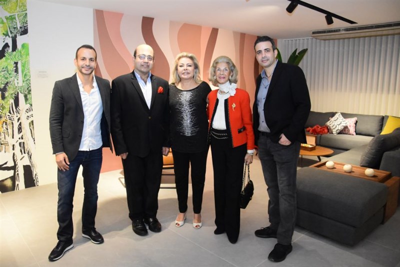 Geahchan Home the launching of the furniture and wallpaper showroom