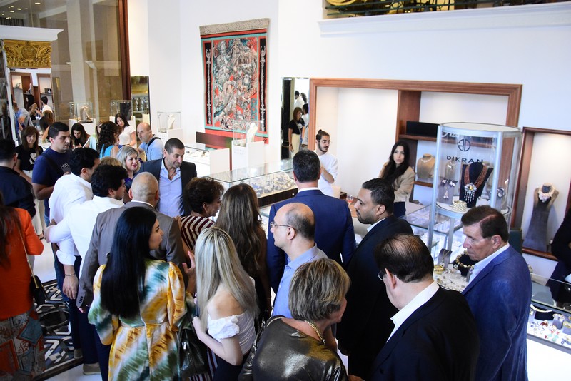 Luxuria II Luxury exhibition opening at Phoenicia