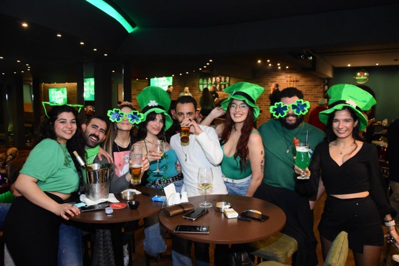 St Patrick's day at Pint